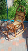 wicker rocking chair vintage