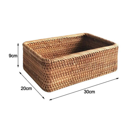 Wicker bread basket Hedgehog Decor