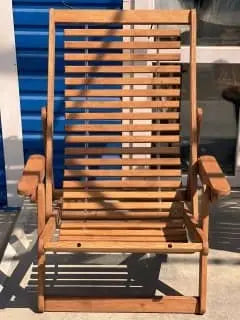 Wooden lounge chair Hedgehog Decor
